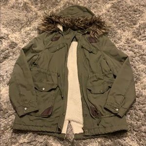 Army Green Trench Coat